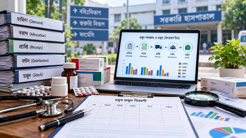 How citizens can monitor medicine-stock reporting in public hospitals