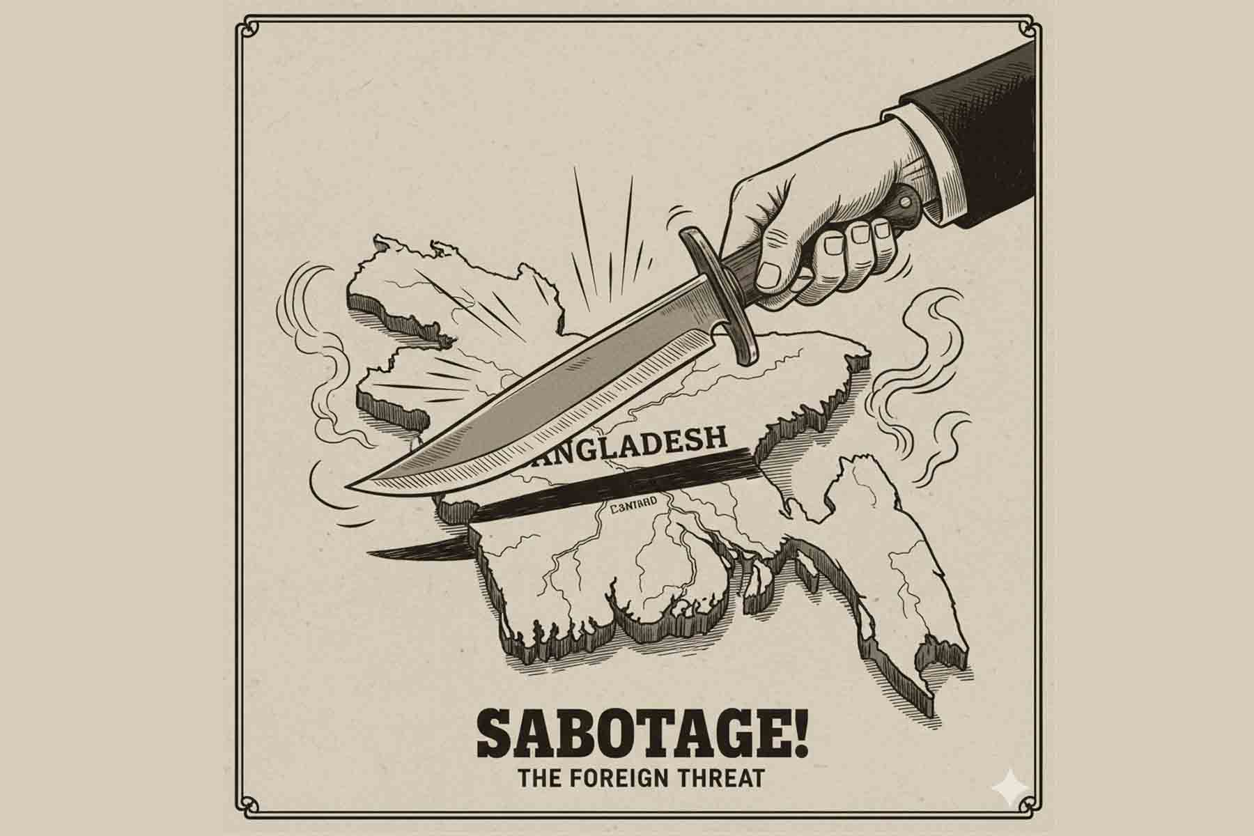 চতুর্মুখী চাপের মুখে বাংলাদেশ: সার্বভৌমত্বের অস্তিত্ব সংকট কতটা গভীর?